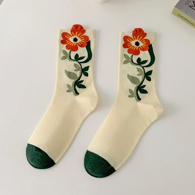 Green Garden Ankle Socks (5 Designs)