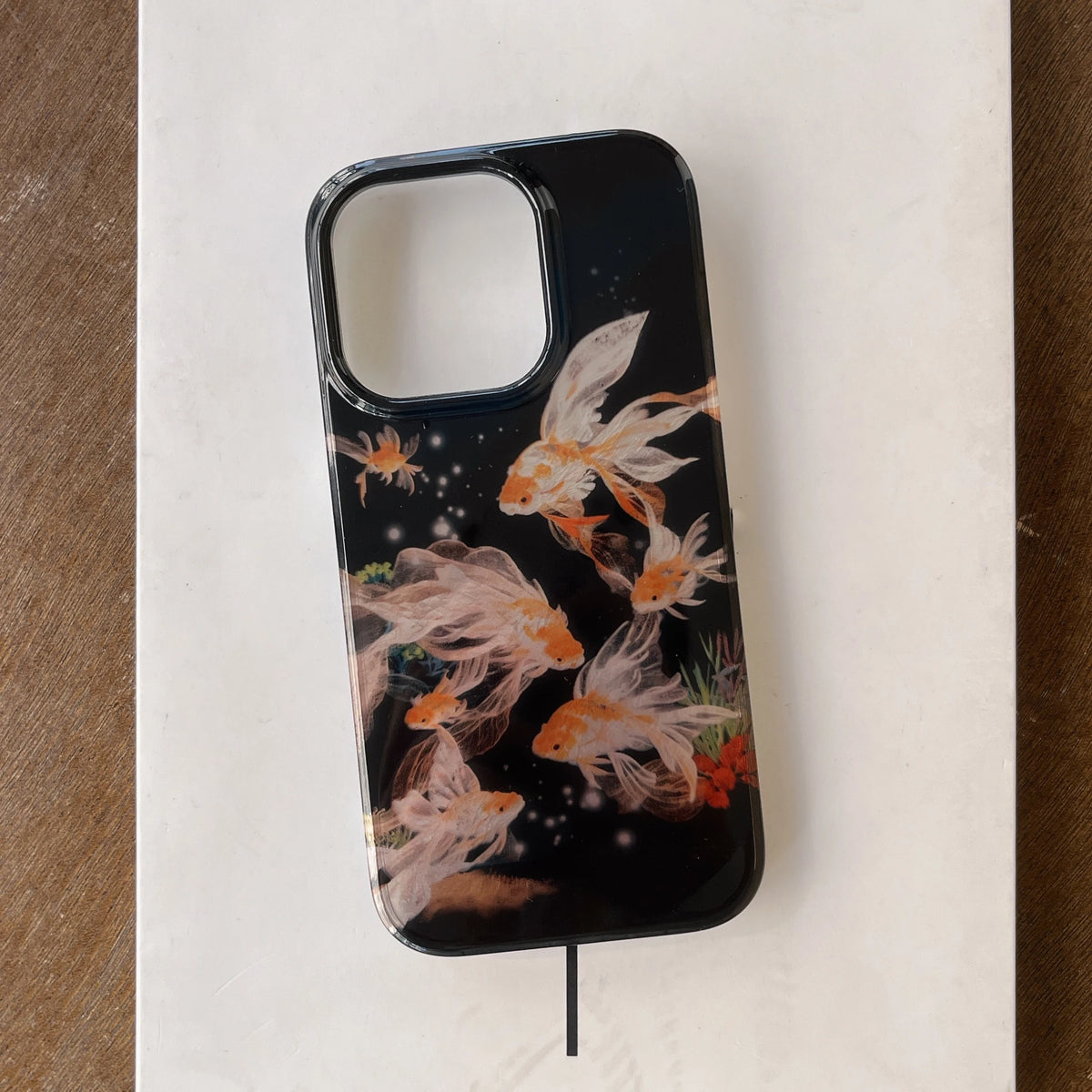 Classy Goldfish iPhone Case