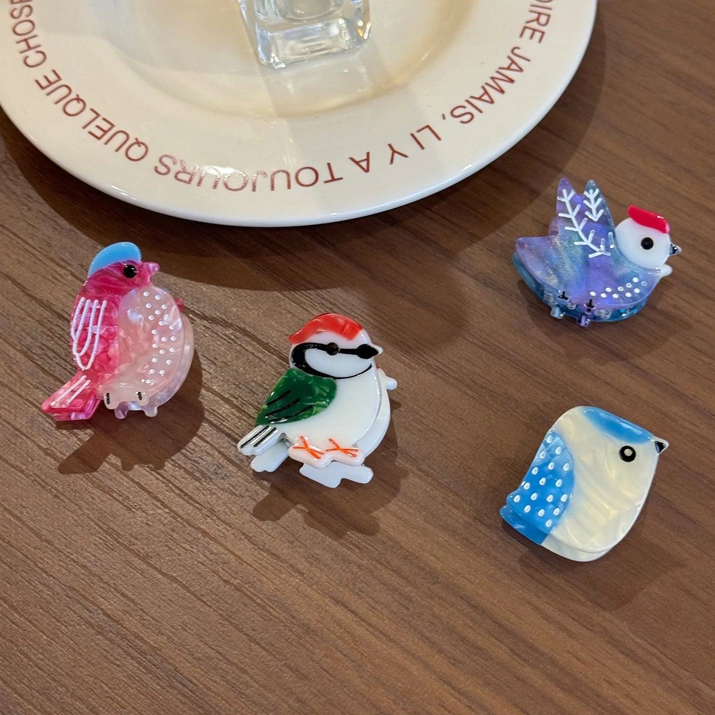 Mini Bird Hair Claws