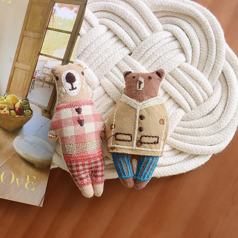 Linen Animal Pals Brooch (6 Designs)