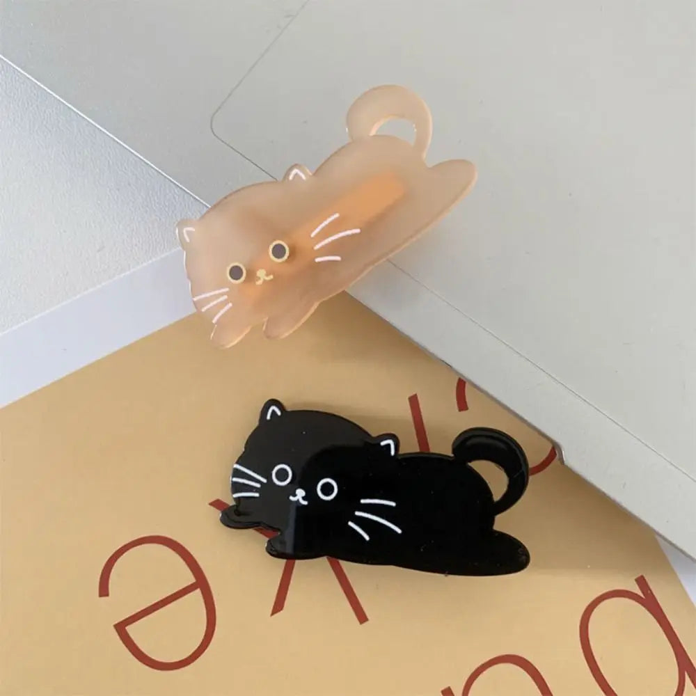 Kitty Cat Duckbill Hair Clip - Ice Cream Cake
