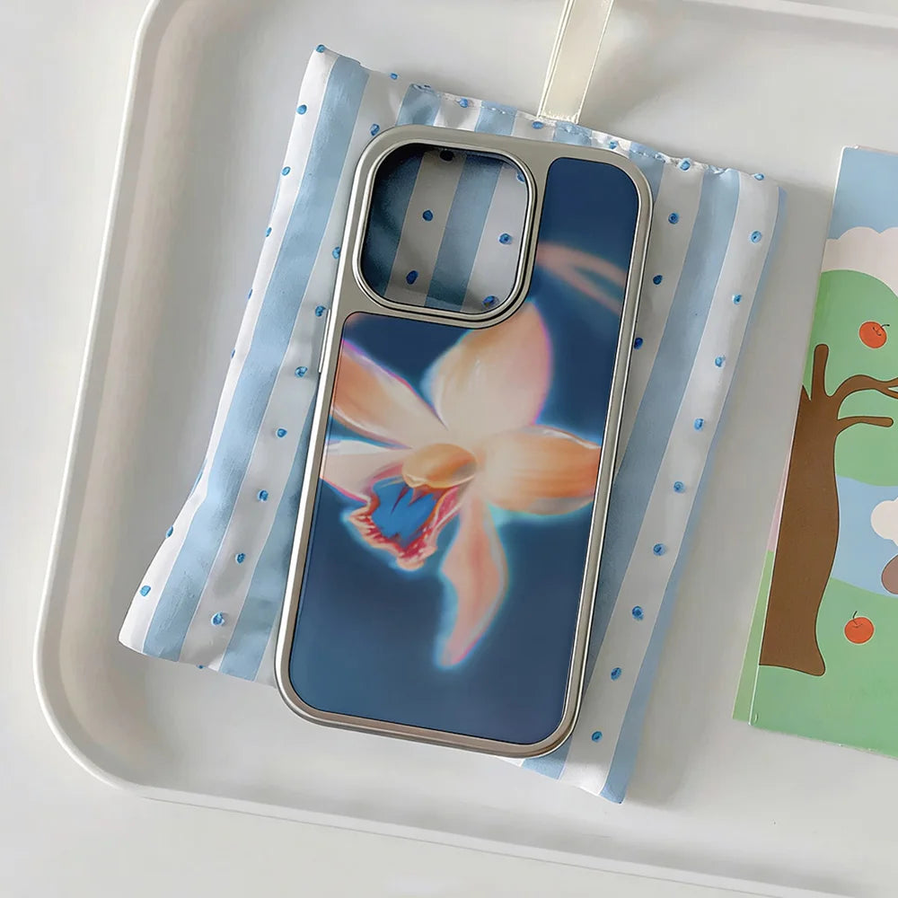 Glowy Orchid iPhone Case