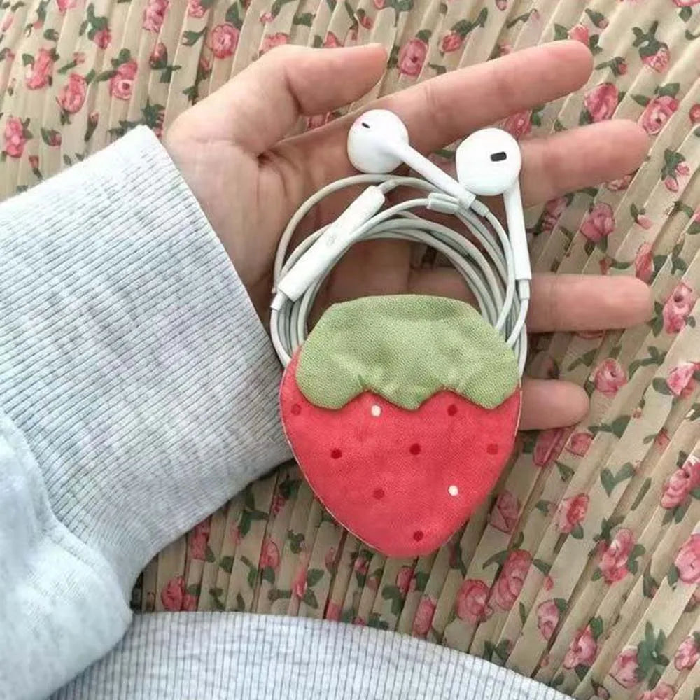 Kawaii Strawberry Wire Tidy
