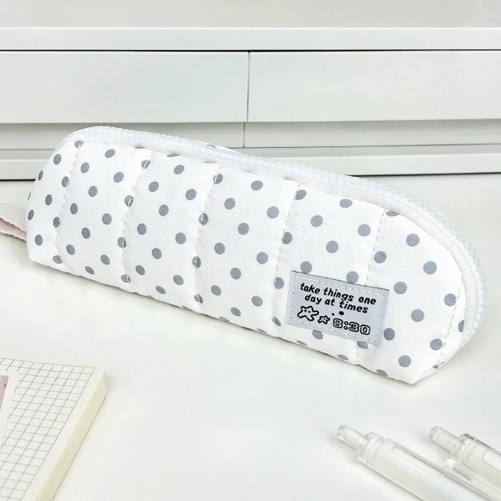 Pastel Polka Dot Pencil Case