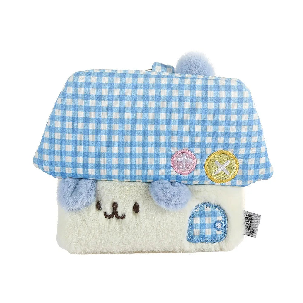 Puppy Dog House Clip-On Coin Purse