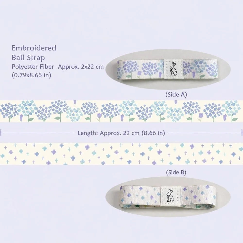 Bunnies and Sweets Notebook Elastic Strap