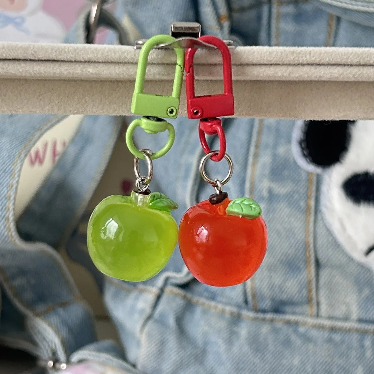 Candy Apple Clip-On Charm