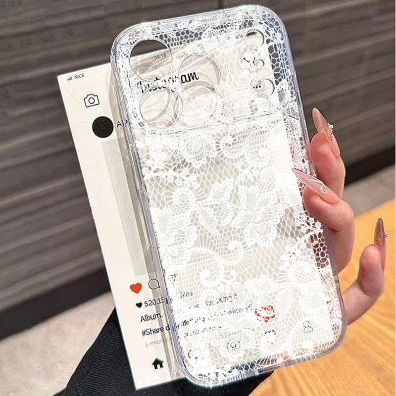 Lace Pattern iPhone Case