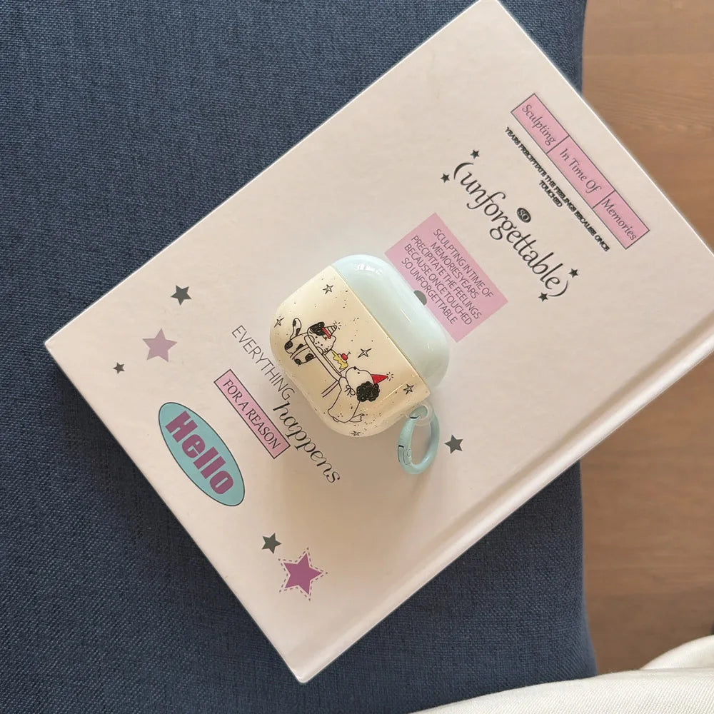 Kitty Cat and Puppy Dog Birthday Party AirPods Charger Case Cover