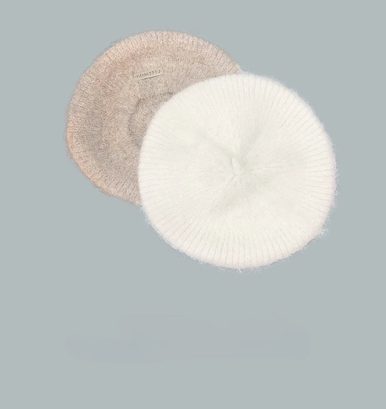 Fuzzy Beret hat