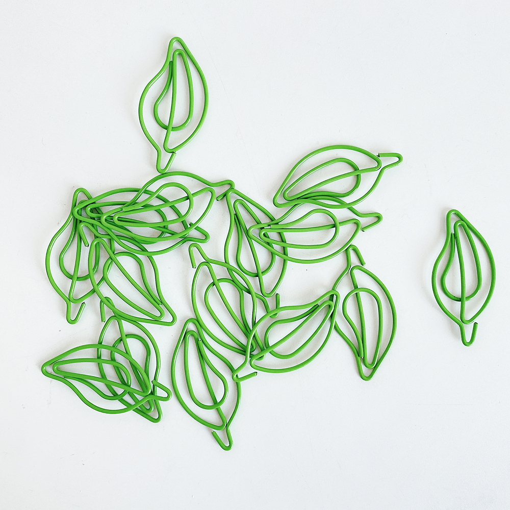 Leaf Paperclips (2 Colours)