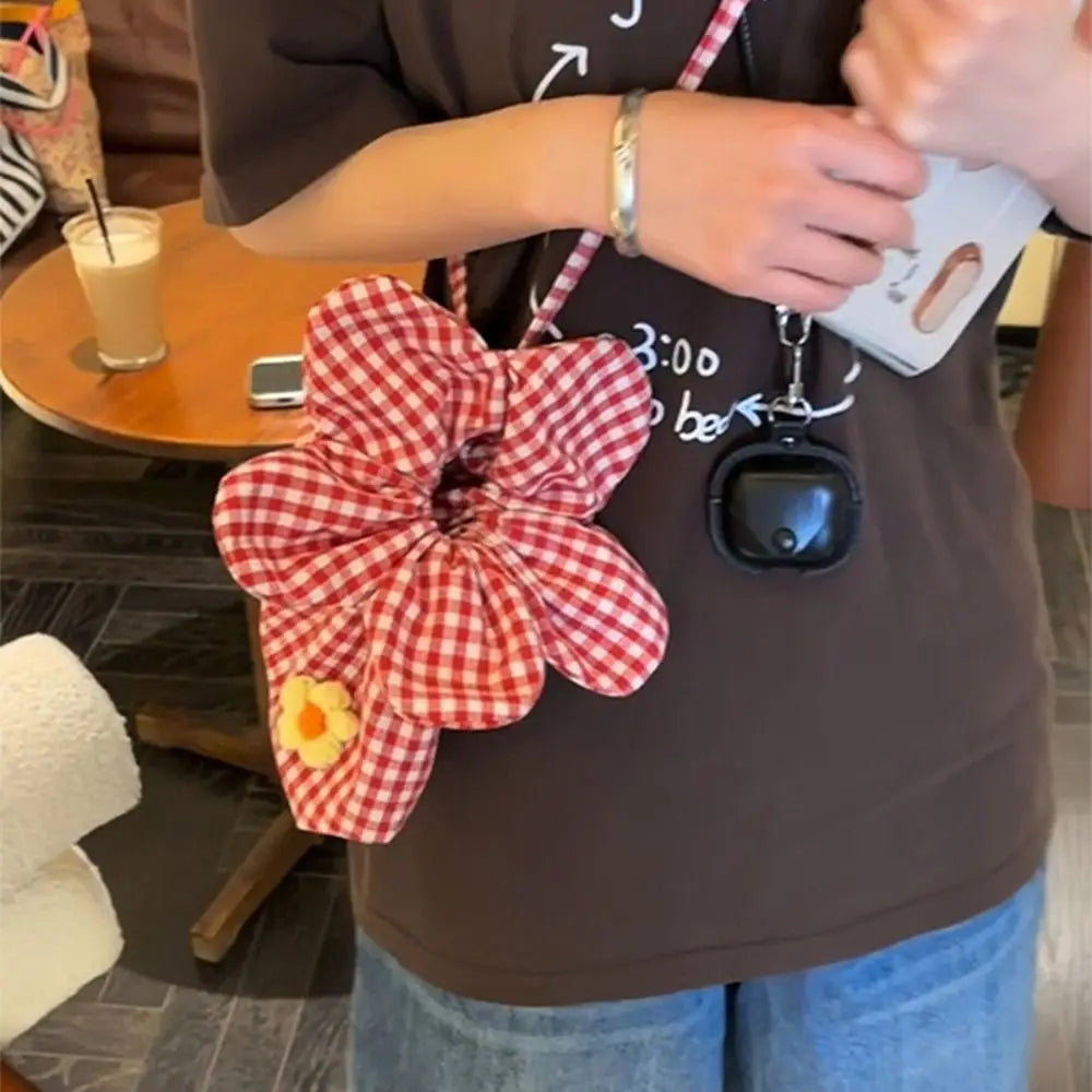 Drawstring Flower Petal Purse (3 Colours) - Ice Cream Cake