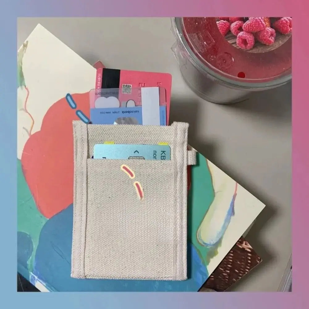 Canvas Card Holder