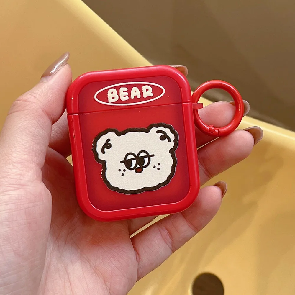 Teddy Bear AirPod Case Cover