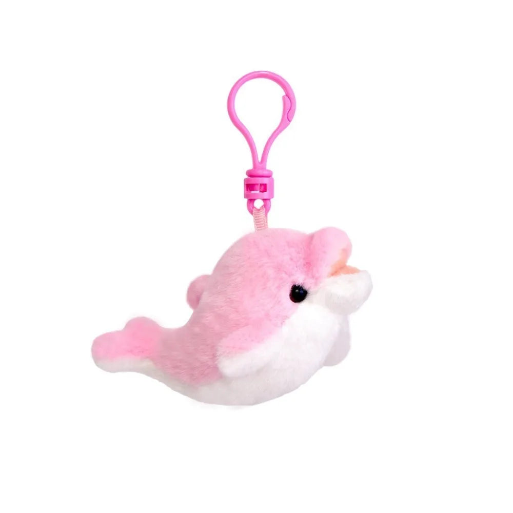 Aquarium Friends Plush Keychain Bag Charm - Ice Cream Cake