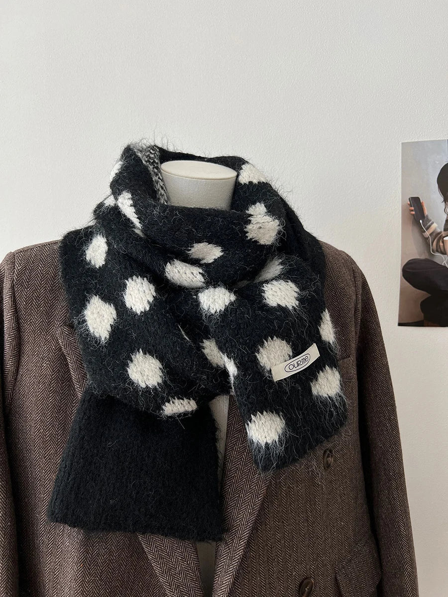 Polka Dot Scarf