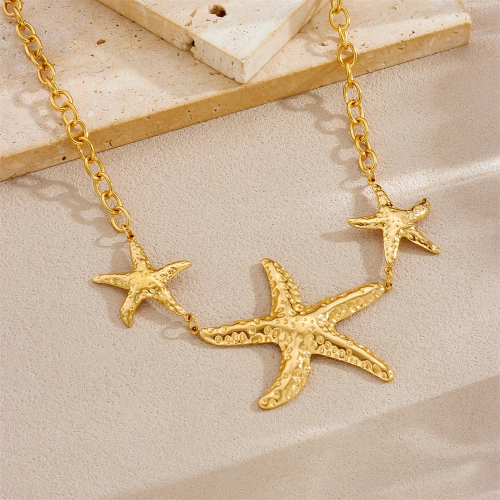 Ocean Princess Starfish Necklace