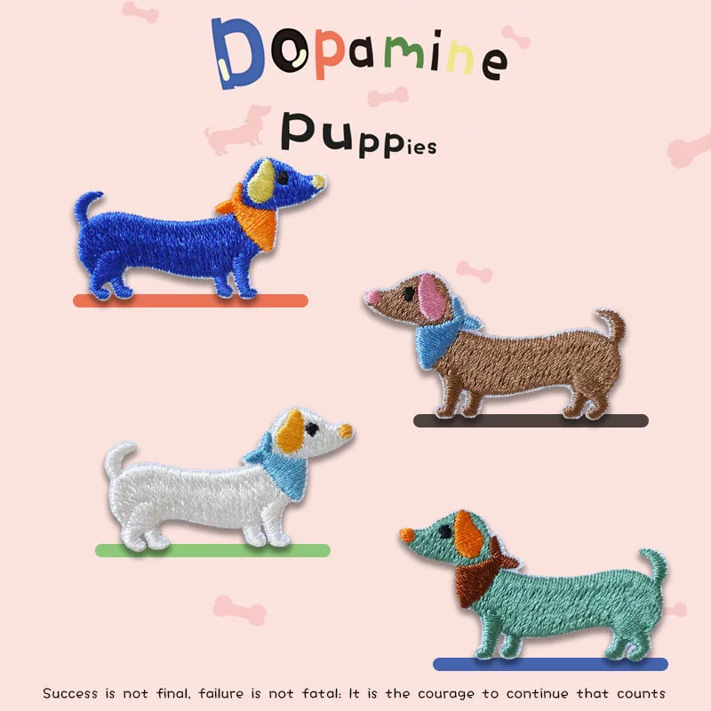 Sausage Dog Patch Set (Set of 2)