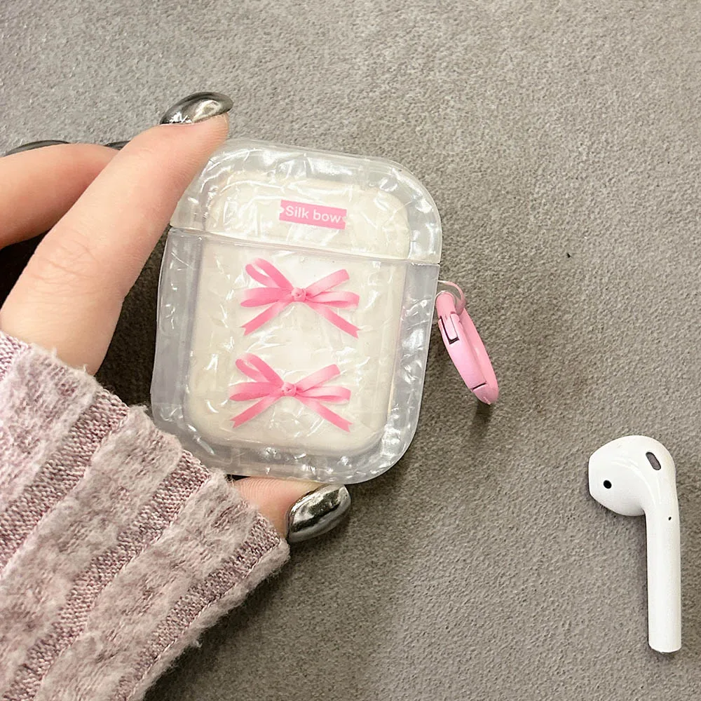 Silk Bows AirPods Charger Case Cover (2 Colours)