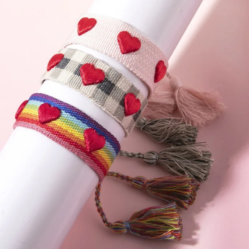 Woven Heart Bracelet