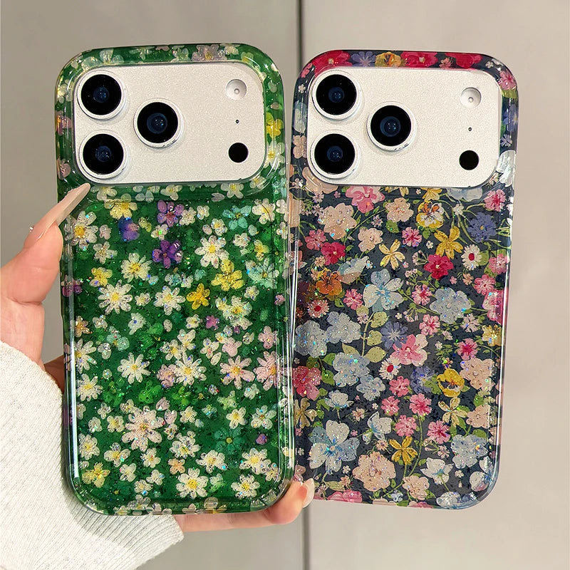 Flower Pattern iPhone Case