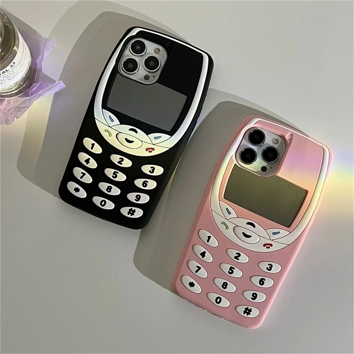 Xiaolingtong Big Brother Suitable For iPhone 13 ProMax 12 15 14 Phone Case 11 Soft Case XSMAX Anti Drop Silicone Protective Case - Ice Cream Cake