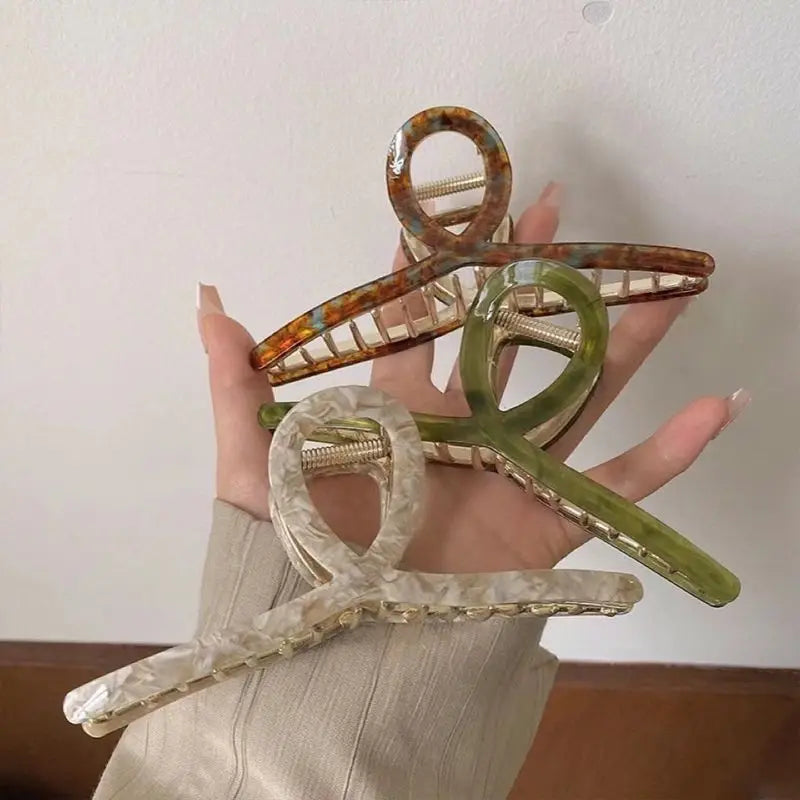 Bow Shaped Hair Claw Clip