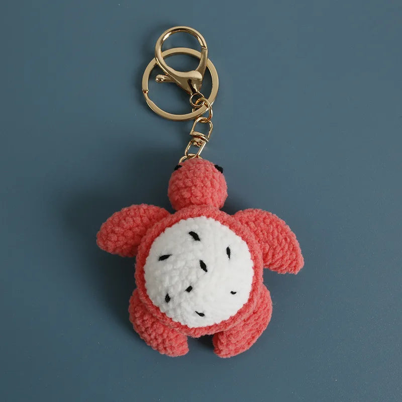 Handmade Crochet Ocean Friends Keychain Charm