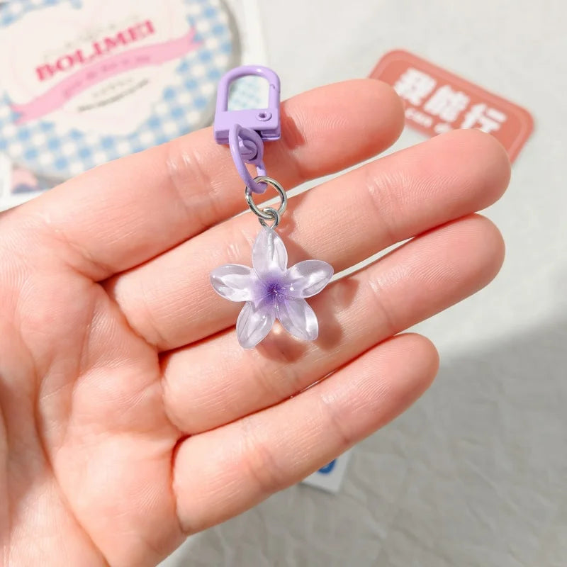 Cherry Blossom Clip-On Charm Set (Set of 5 Clips)