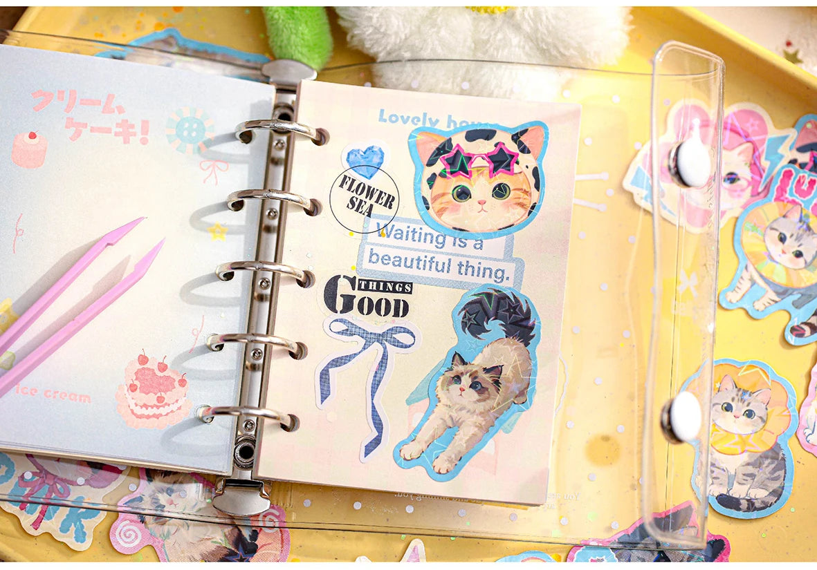 Kitty Cat Sticker Pack (30 Pcs)