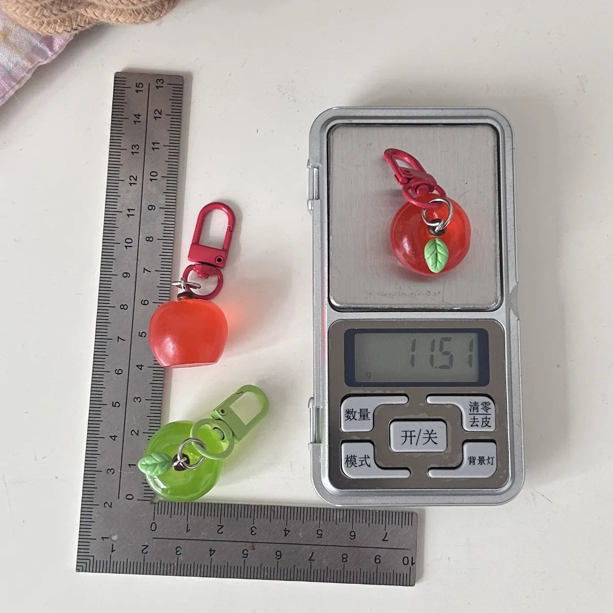 Candy Apple Clip-On Charm