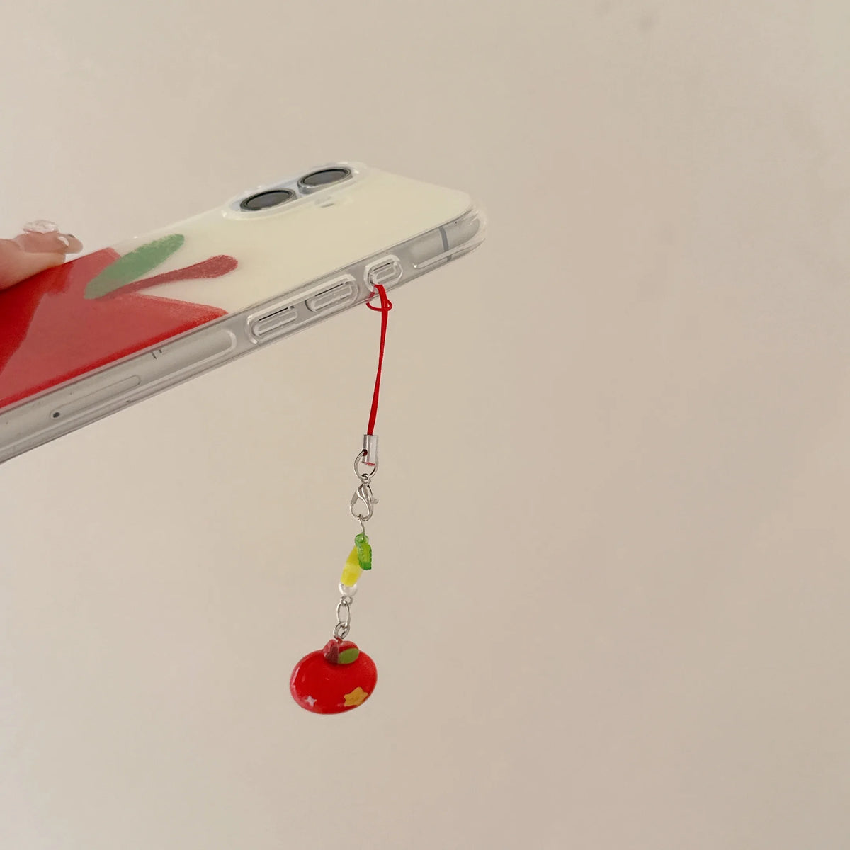 Red Apple iPhone Case