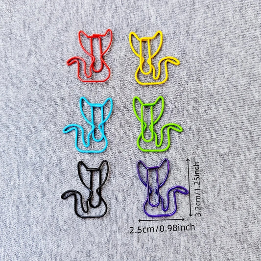 Multicolour Cat Paperclip Set - Ice Cream Cake