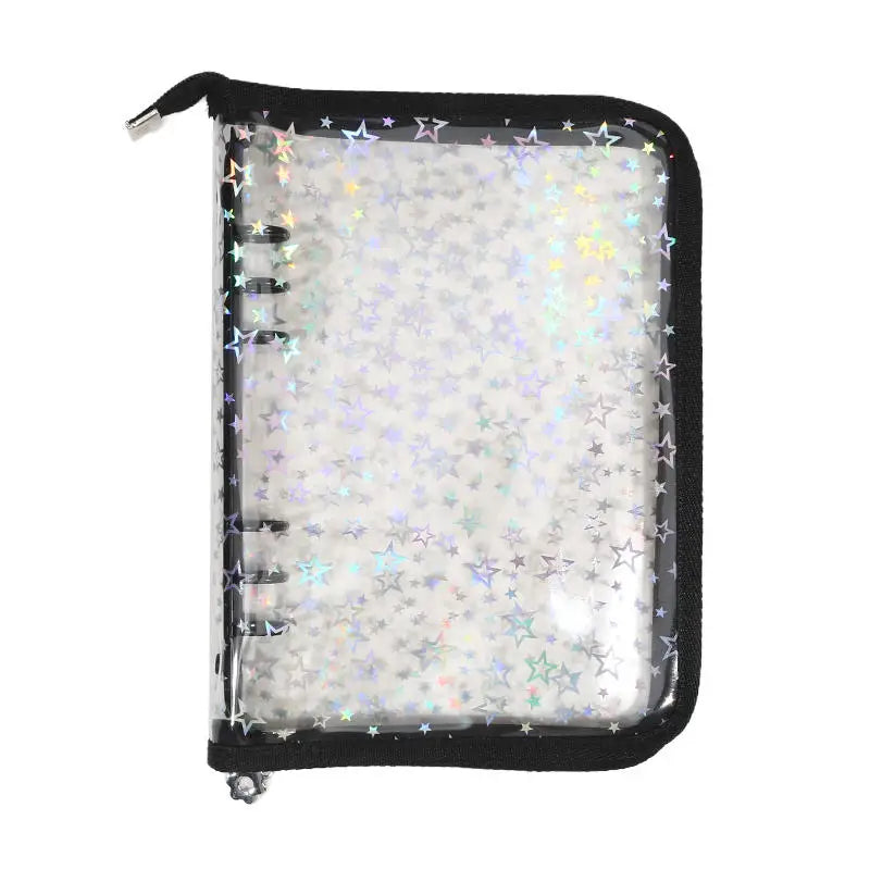 Star Glitter Photo Card Ring Binder
