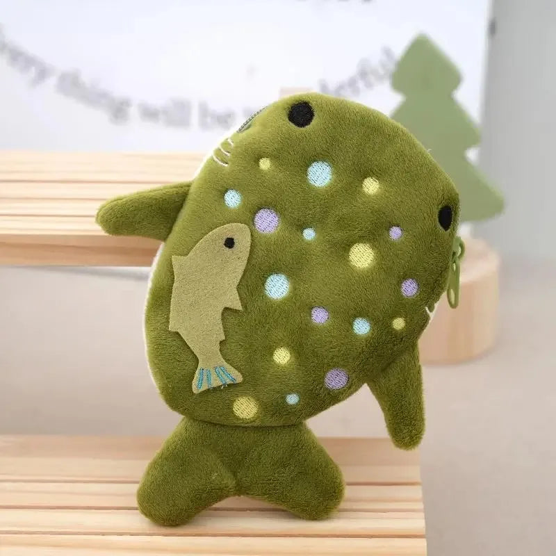 Plush Whale Shark Coin Purse (8 Colours) - Ice Cream Cake