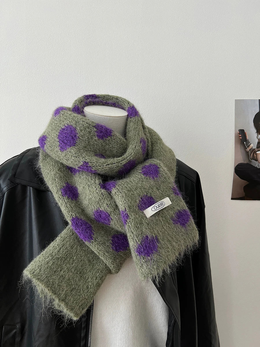 Polka Dot Scarf