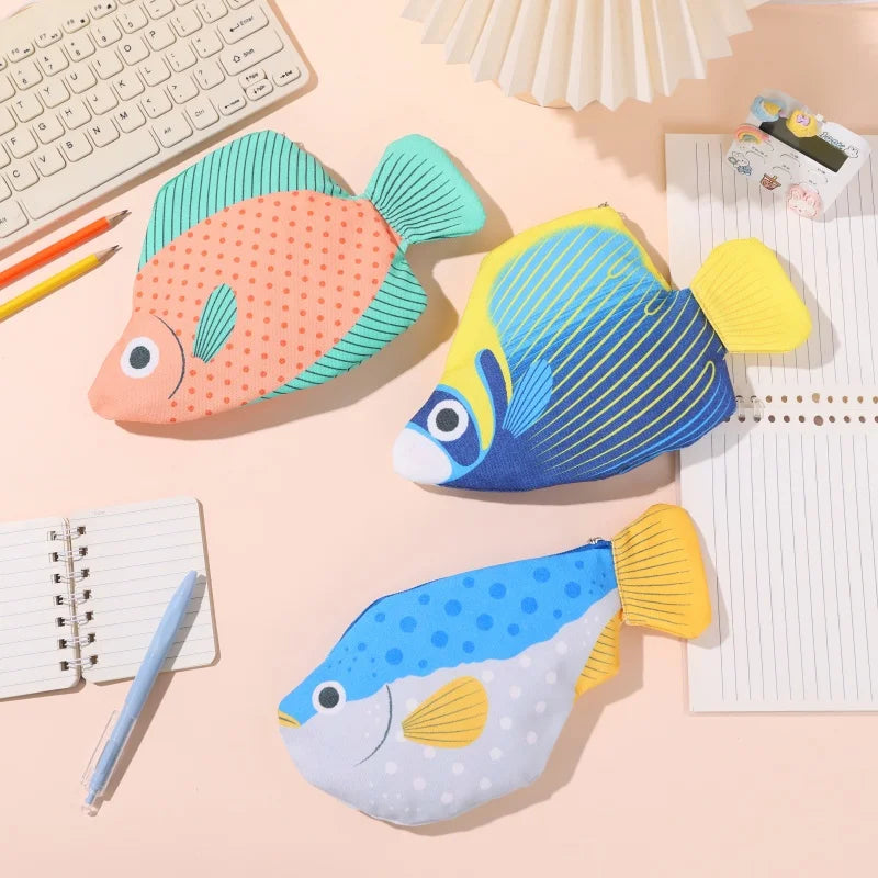 Puffer Fish Zipper Pouch