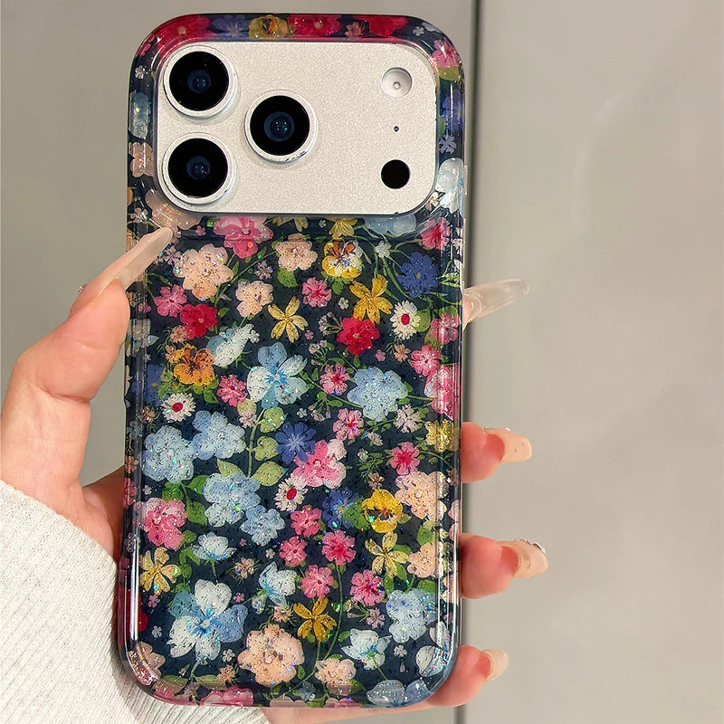 Flower Pattern iPhone Case