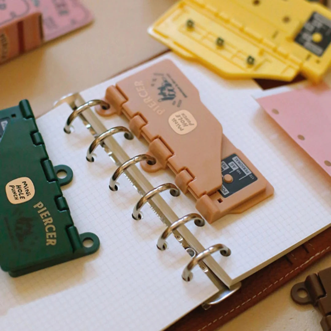Cat Print Portable Hole Punch