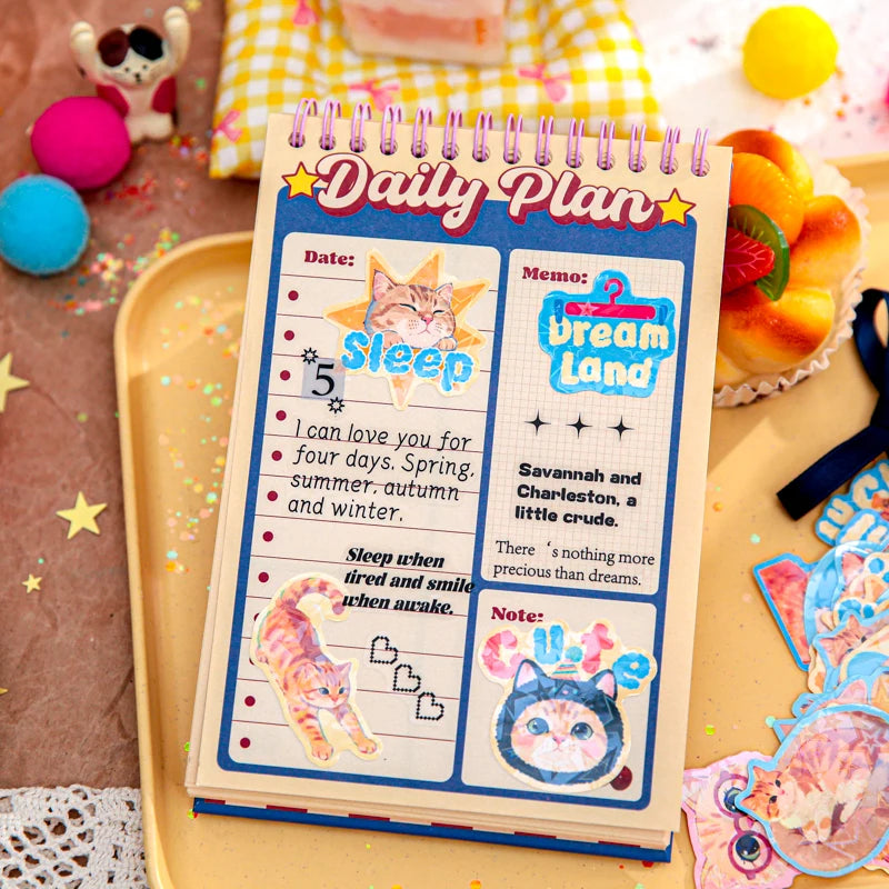 Kitty Cat Sticker Pack (30 Pcs)