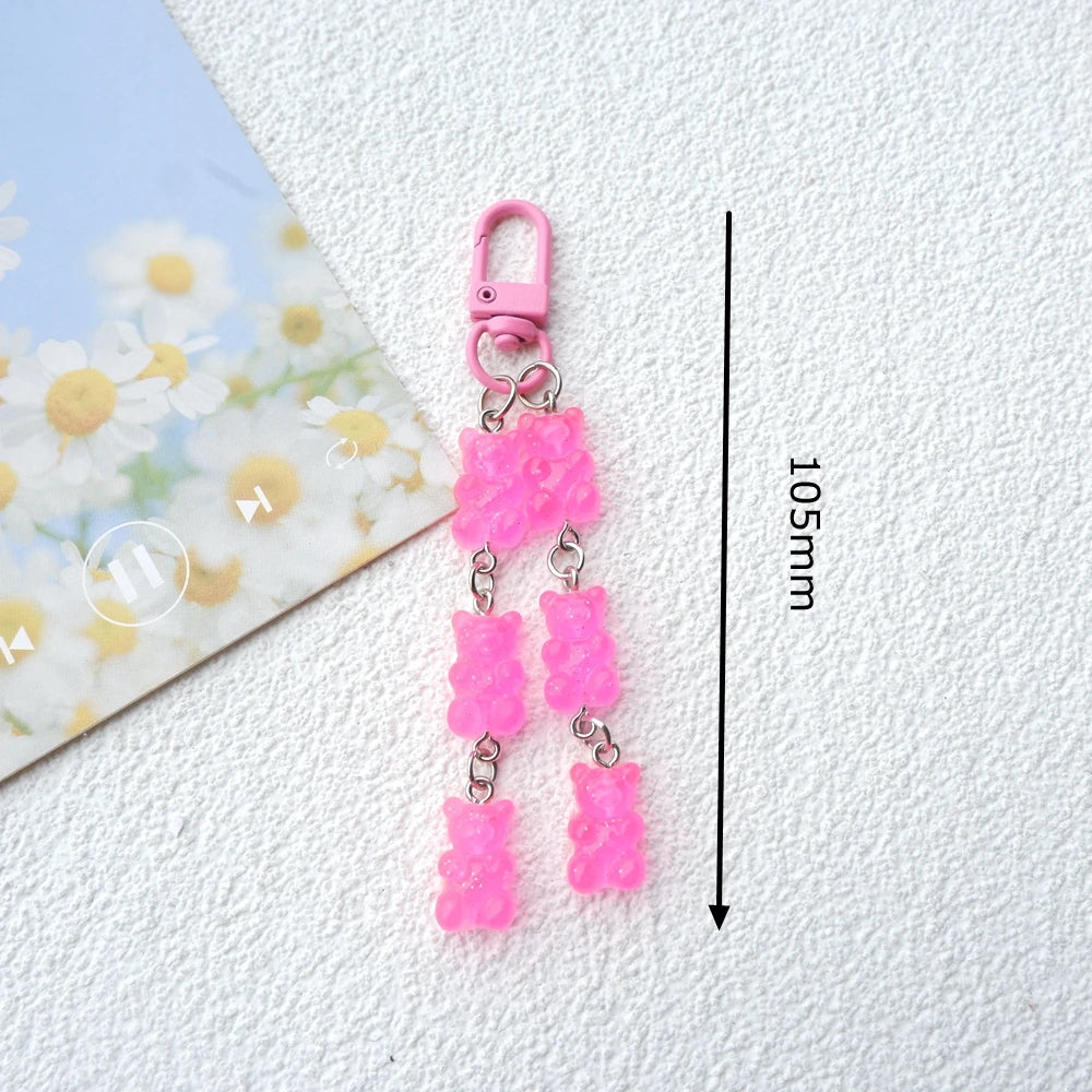 Gummy Bear Charm Strap - Ice Cream Cake