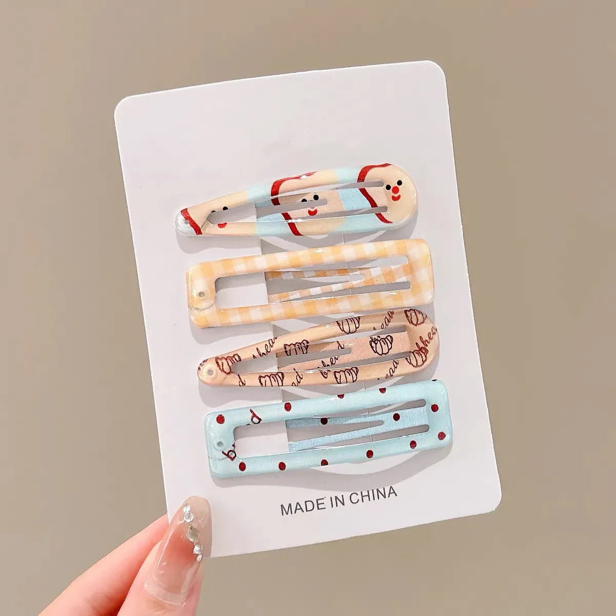 Showa Pop Hair Clips - Ice Cream Cake