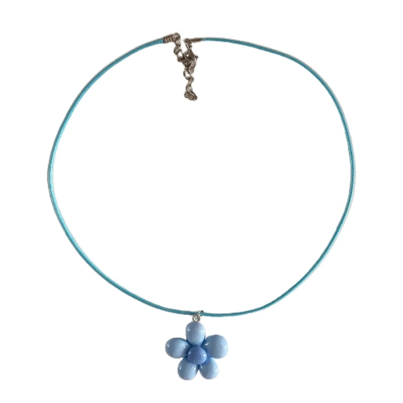 y2K Flower Pop Necklace