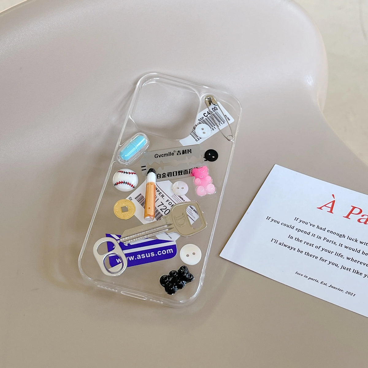 Sidewalk Trash 3D iPhone Case