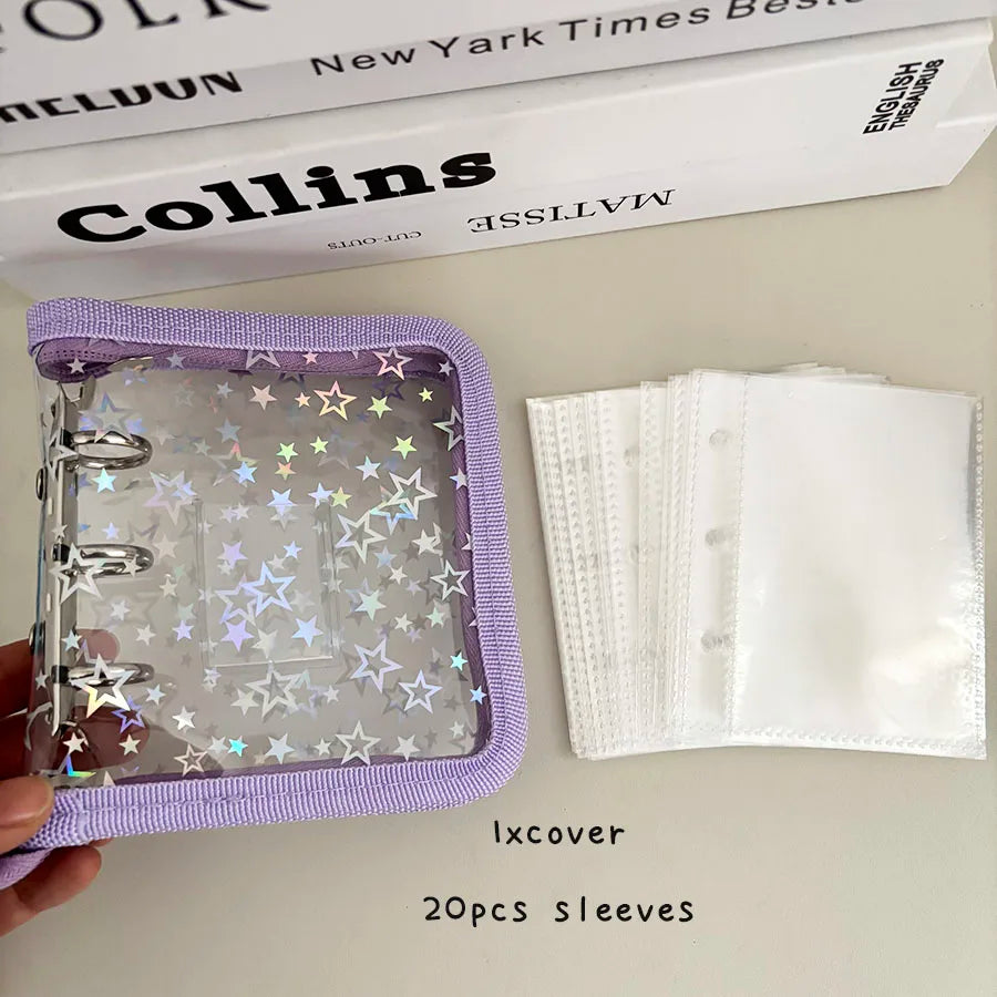 Mini Star Detail Ring Binder Album