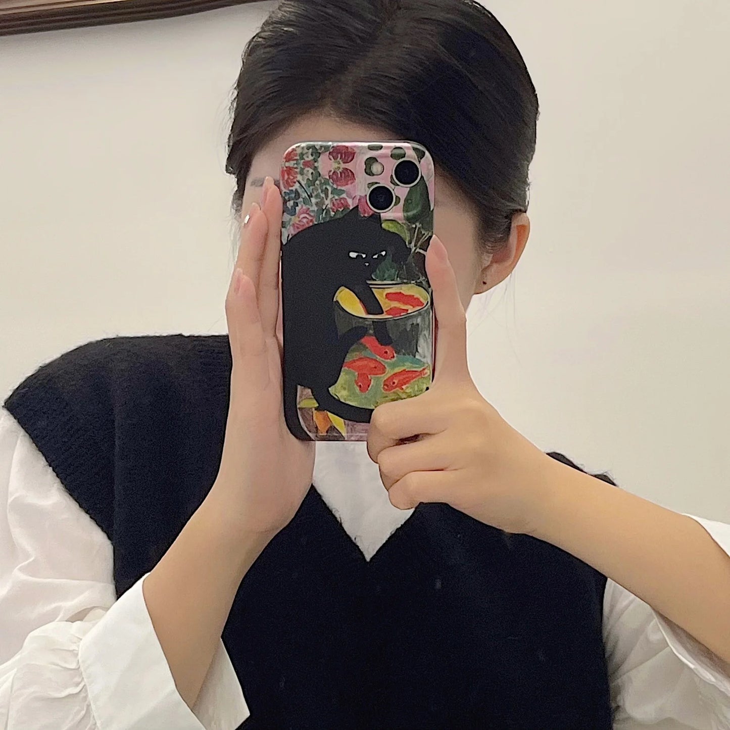 Naughty Cat iPhone Case