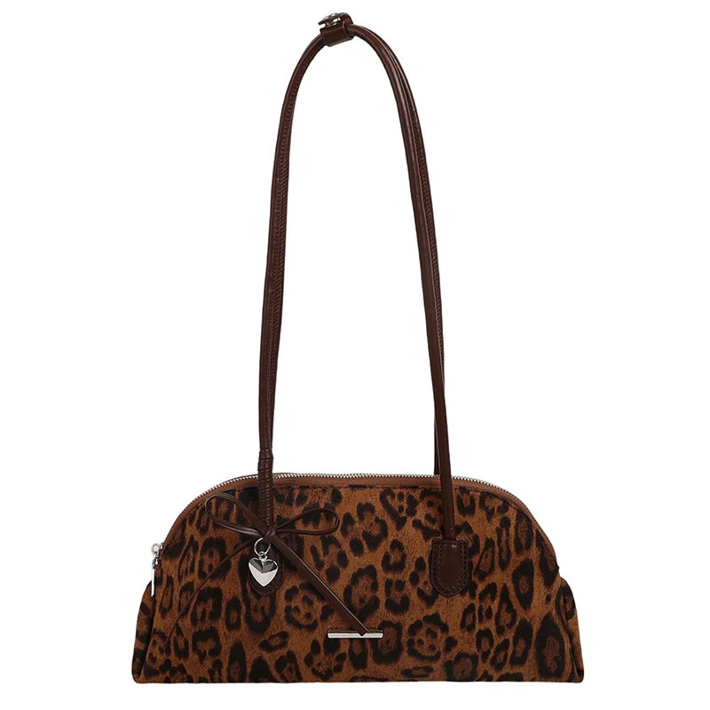 Retro American Style Crossbody Bag Women's Handbag Fashionable Handheld Bag Casual Single Shoulder Bag Simple Style Handbag - Ice Cream Cake
