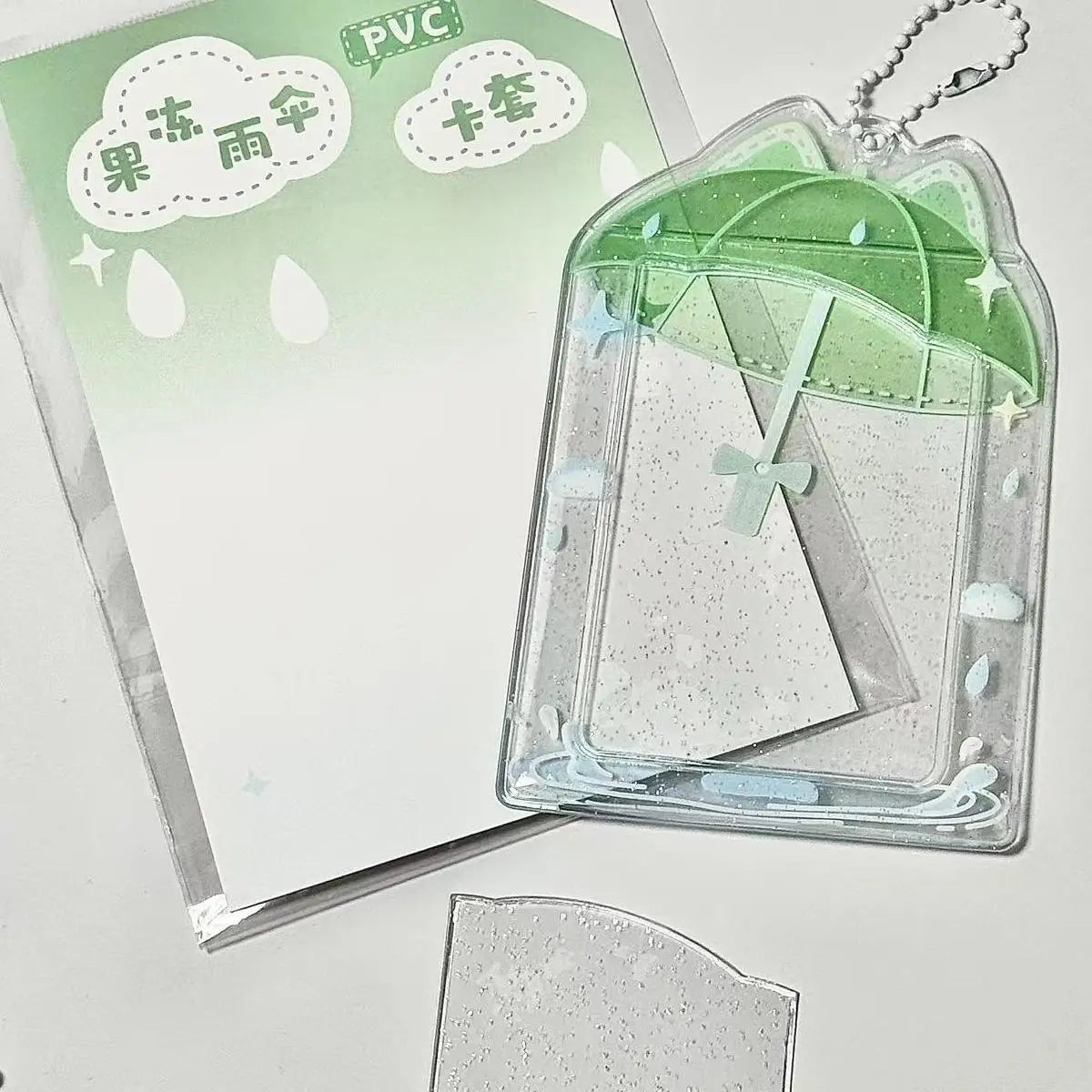 Rainy Day Umbrella Photocard Holder