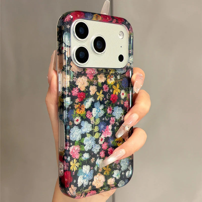 Flower Pattern iPhone Case