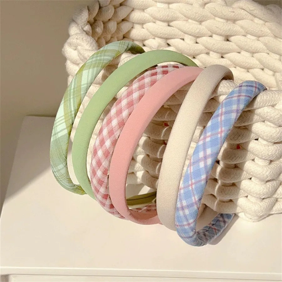 Preppy Pastel Hairband Set (Set of 6)